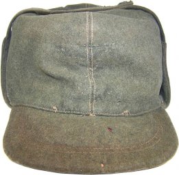 WW2 German trench made hat, The frontline issue!