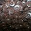 Brown plastic buttons 17-18 mm 0