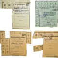 WW2 period, food and tobacco demand cards/ coupons issued in occupied Estonia