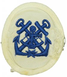 WW2 Kriegsmarine rank badge for NCO's career - Navigating Helmsman