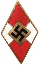 Hitler Youth membership badge M1/136-Matthias Salcher