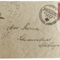Envelope of the first day with stamp dated 1938 from Vienna