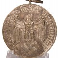 Medal for 4 years of faithful service in the Wehrmacht. Non magnetic