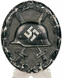 Verwundetenabzeichen in Schwarz, (E.S.P) Eugen Schmidthausser Black E.S.P zinc