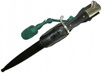 HQ regimental Knotted Short ceremonial bayonet of the Third Reich KS98