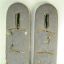 Pair of Wehrmacht Heeres artillery reservist shoulder boards in the rank of Oberleutnant, 52 art. re 1