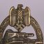 Panzerkampfabzeichen in Bronze - Assmann. Hollow zinc 1