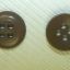 14 mm Sandbrown color buttons 1