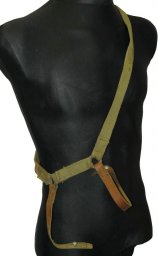 Soviet M 27 saber cotton/leather combat stripe,