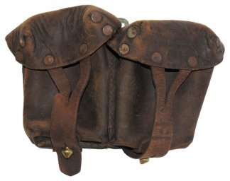 Leather Ammo Pouch for Mosin rifle