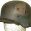 Single decal Luftwaffe m40 Camo steel helmet, Q66/7568 0