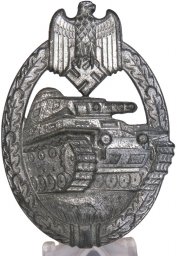 Steinhauer und Lück Lüdenscheid Panzerkampfabzeichen in Silber