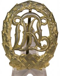 Reichssportabzeichen DRL in Bronze. Fritz Kohm