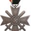 Kriegsverdienstkreuz 1939 2. Klasse mit Schwertern,  L/15  - Otto Schickle 0