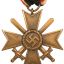 War Merit Cross with Swords 1939 PKZ 38 Josef Bergs 0