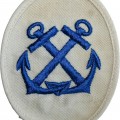 Kriegsmarine Helmsmen NCO Career Sleeve Insigniaб for white summer navy uniforms