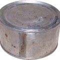 Original pre WW2 Red Army meat ration, stewed beef tin with original content