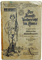Service manual for the rifle units of the Wehrmacht.