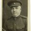 Photo of a wounded Red Army Major in the field uniform  size: 6x8,5cm 0
