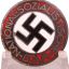 NSDAP member badge  M1/14 RZM - M. Oechsler. Lapel pin type. Magnetic 0