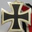 Steinhauer & Lück "4" Iron Cross 2nd Class on ribbon 3