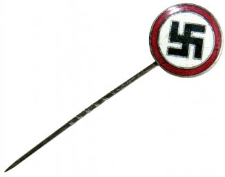 16 mm badge of NSDAP sympathizer.