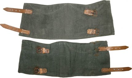 Wehrmacht Heer or W-SS M 43 gaiters