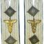 Wehrmacht TSD sew-in shoulder boards for officer. 0