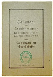 Satzungen und Krankenordnungder der krankenfürsorge der o.ö. Gemeindenangestellten