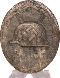 1939 Silver wound badge - Rudolf Wächtler & Lange Mittweida. Marked with PKZ "100"