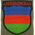 Aserbaidschan Azerbaijan volunteers in German army sleeve shield