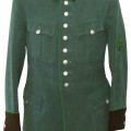 The tunic of the Ordnungspolizeit police of the 3rd Reich