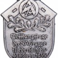 Wettkampftage der SA Gruppe Niedersachsen day badge