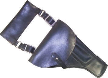 Navy black RKVMF leather holster for TT pistol