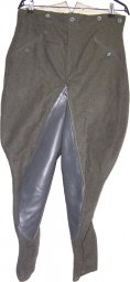 M 41 trousers with leather reinforcement