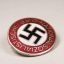 Gustav Hähl NSDAP Membership Badge M1/62 RZM 3