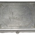 German POW made cigarette case from Tallinn 1947