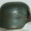 M42 German helmet with Soviet propaganda art 3