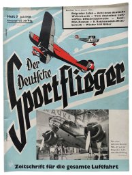 Der Deutsche Sportflieger - vol. 7, July 1938 - International Aviation Exhibition in Belgrade