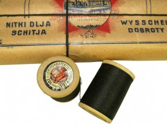 1930 s made in USSR-Leningradtextil thread for export