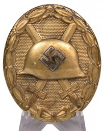 Wound Badge. Gold Grade, Glaser & Sohn