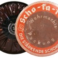 Scho-ka-kola. Chocolate packaging-Wehrmacht with content