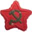 Sleeve star of the political staff of the Red Army- White tunic 0