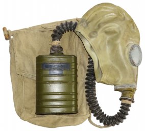 Soviet Gasmask set MO-2 completed with ShM-1 mask