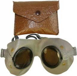 Wehrmacht or Waffen SS mountain troops protective goggles with original package.
