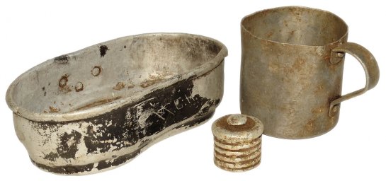 Relic Mess Kit Top, Cup and Canteen cap from Narva region