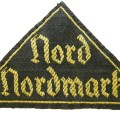 Hitlerjugend sleeve triangle,  HJ Gebietsdreieck 'Nord- Nordmark"