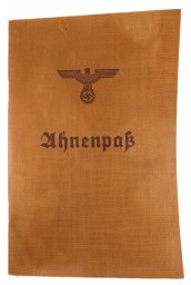 Empty Ahnenpass Ancestors Book of the Aryan lineage