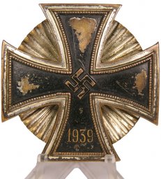 Schinkel Iron cross EK I 1939 – clamschell screw by Otto Schickle