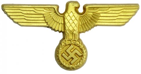 Eagle for NSDAP leaders and SA Sturmabteilug coffee can caps